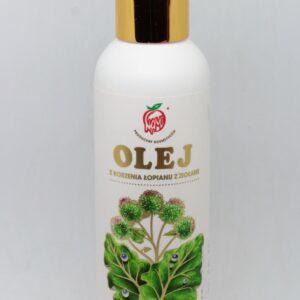 Olej z korzenia łopianu z ziołami 150ml Nami