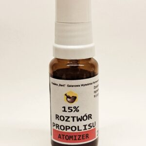 krople propolisowe 20% z atomizerem